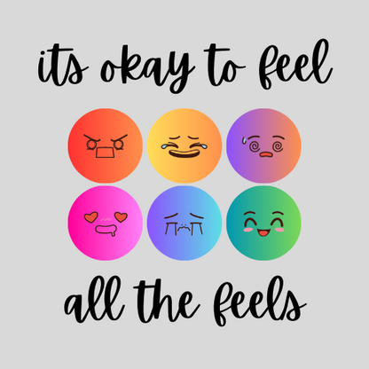 "It's Okay to Feel All the Feels" Hoodie - Coming Soon